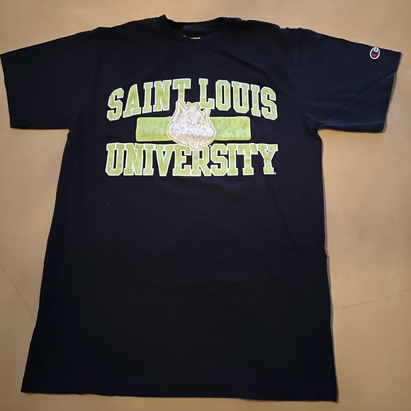 St. Louis University Billikens Neon Vintage Shirt - Picture 1 of 5